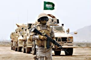 Saudi Air Force engages in a military exercise with its US counterpart