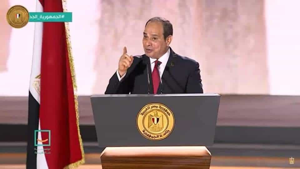 Sisi to Ethiopia Egypt National Security red line