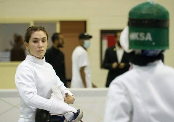 KSA Crowns 5 champions in the gold round of Saudi Fencing Federation Championship