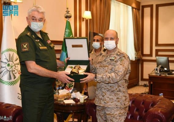 Chief of General Staff Receives Commander of Russian General Staff Academy