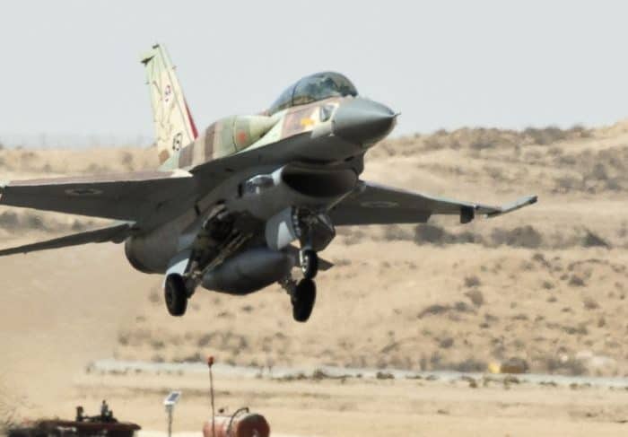 Israeli warplanes launch a series of raids on sites in Gaza Strip