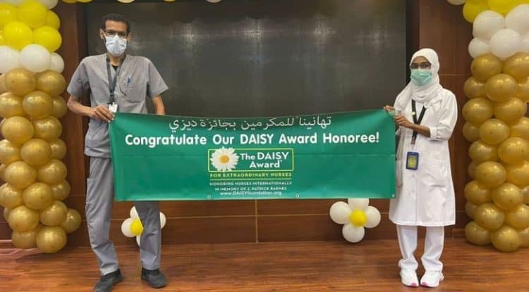 King Abdulaziz Hospital receives the “DAISY” Award for International Nursing