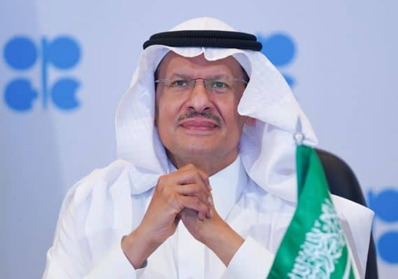 SAUDI ENERGY MINISTER: WE MAY REACH THE GOAL OF ZERO CARBON EMISSIONS BEFORE 2060