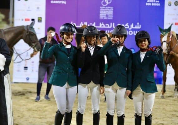 Saudi equestrian rises to the second classification globally