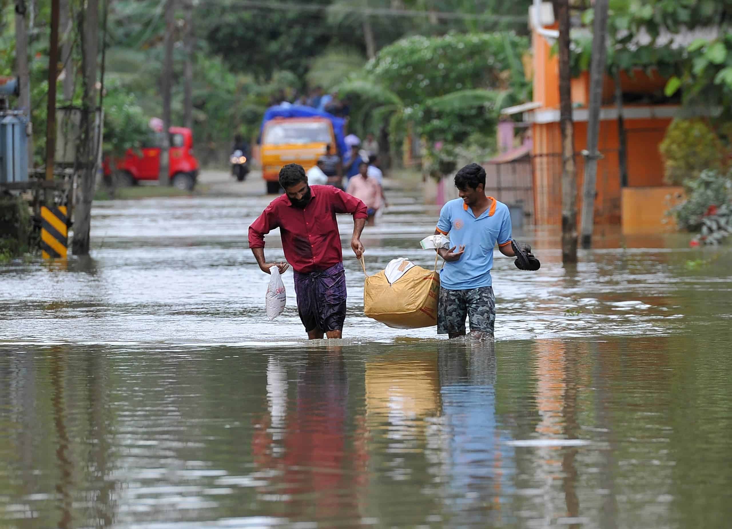 116 killed in India and Nepal floods