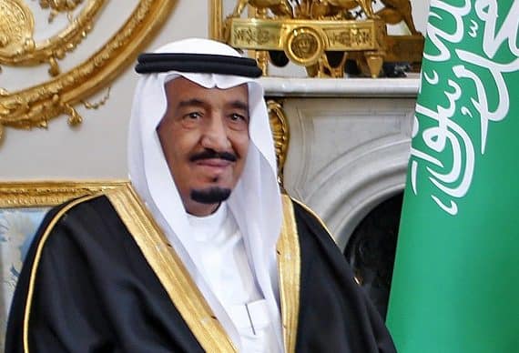King Salman receives a written message from the President of South Sudan