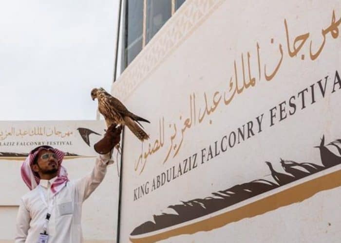 King Abdulaziz Festival crowns the 6 most beautiful falcons in the Al Mazayen competition