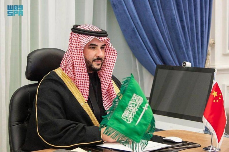 Saudi Deputy Defense Minister meets Minister of Defense of China