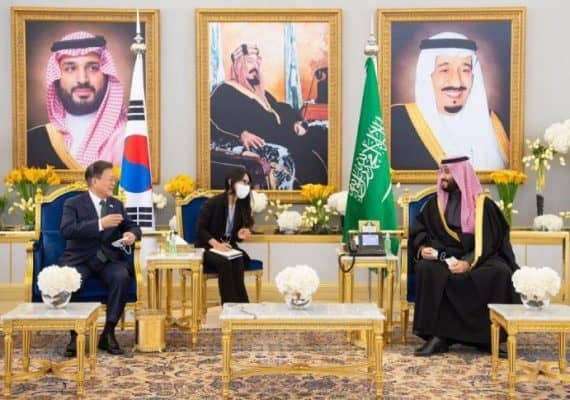 Crown Prince, Korean President discuss strengthening relations in all fields