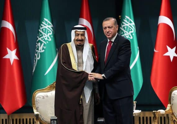 Turkey will work to enhance relations with Saudi Arabia: Erdogan