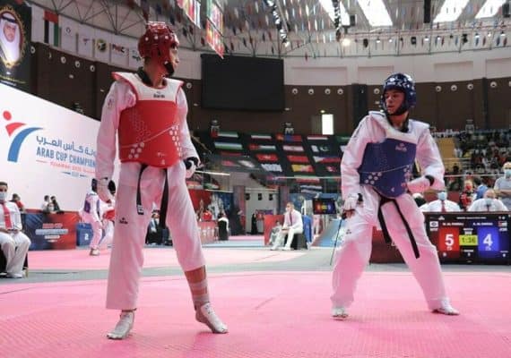 Saudi Female Donia Abu Taleb wins Bronze Medal in the Arab Taekwondo Cup 2022