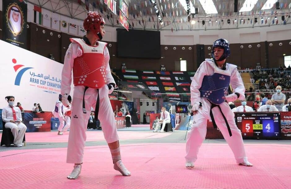 Saudi Female Donia Abu Taleb wins Bronze Medal in the Arab Taekwondo Cup 2022