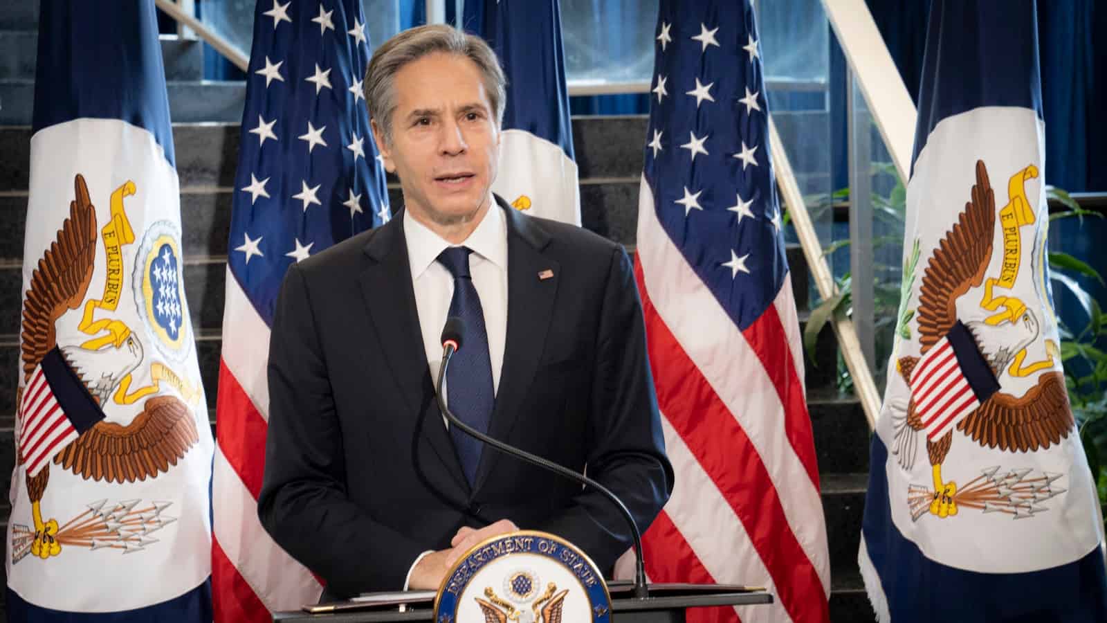 Secretary Antony J. Blinken warns Russia of more sanctions