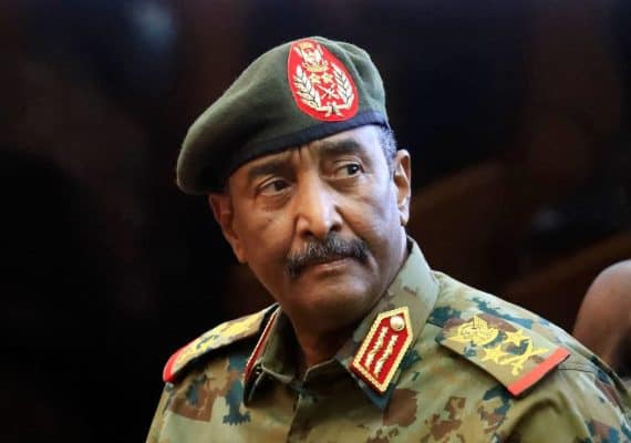 Al-Burhan says talks on a Sudan political framework are ongoing