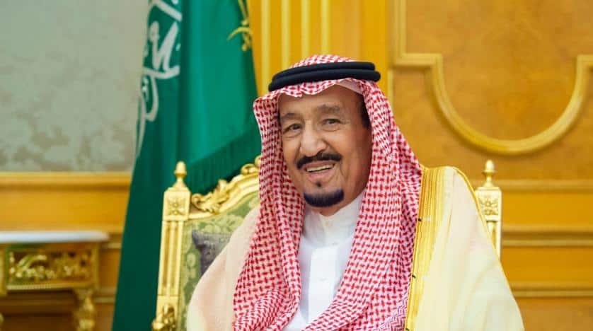 King Salman chairs the Cabinet session at Al Salam Palace in Jeddah.
