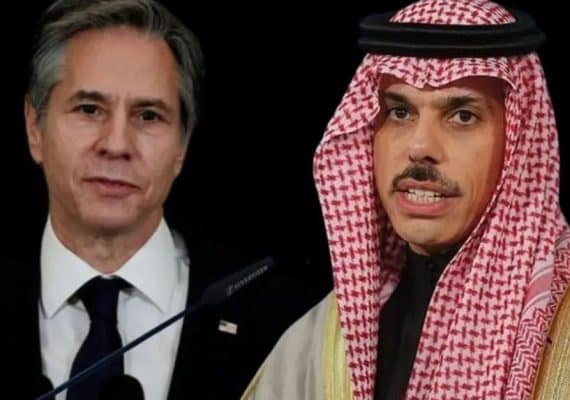 Blinken, Saudi FM discuss Iranian nuclear threat in call