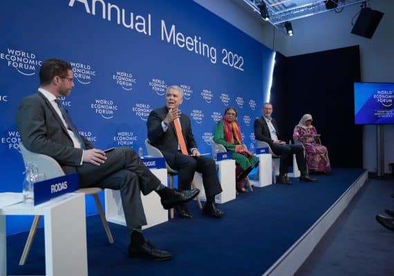 Davos President praises Saudi reforms & strength of the investment fund