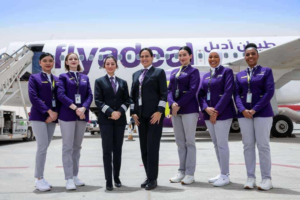 Saudi Arabia's first all-female crew takes flight