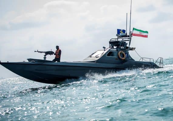 Iranian Navy Boats Harass US Naval Vessels In The Persian Gulf
