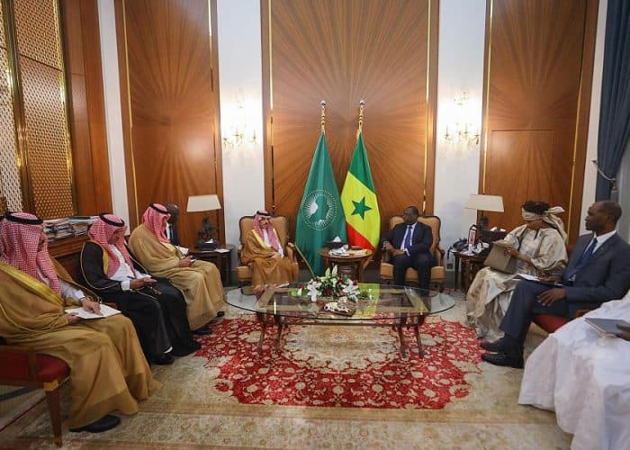 President of the Republic of Senegal receives Saudi FM