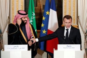President Macron to receive the Saudi Crown Prince tomorrow at the Elysee Palace