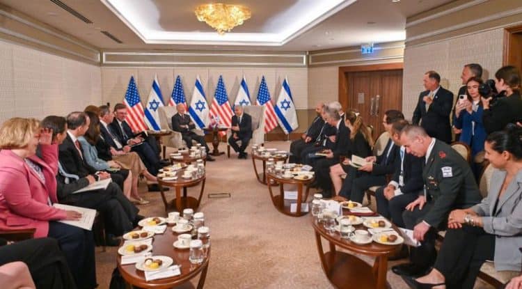 Israel's Prime Minister thanks Biden for keeping the "Iranian Guard" on the terrorist list