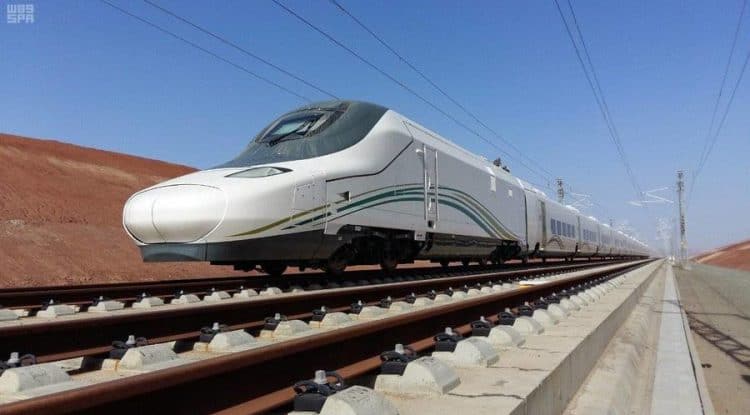 After a break of 2 years, Saudi Arabia returns the holy sites train to the tracks