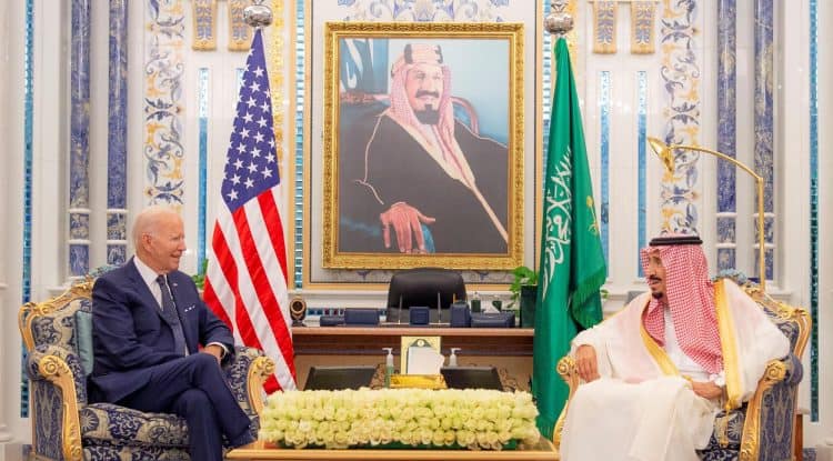 I had good discussions with King Salman and the Crown Prince: US President