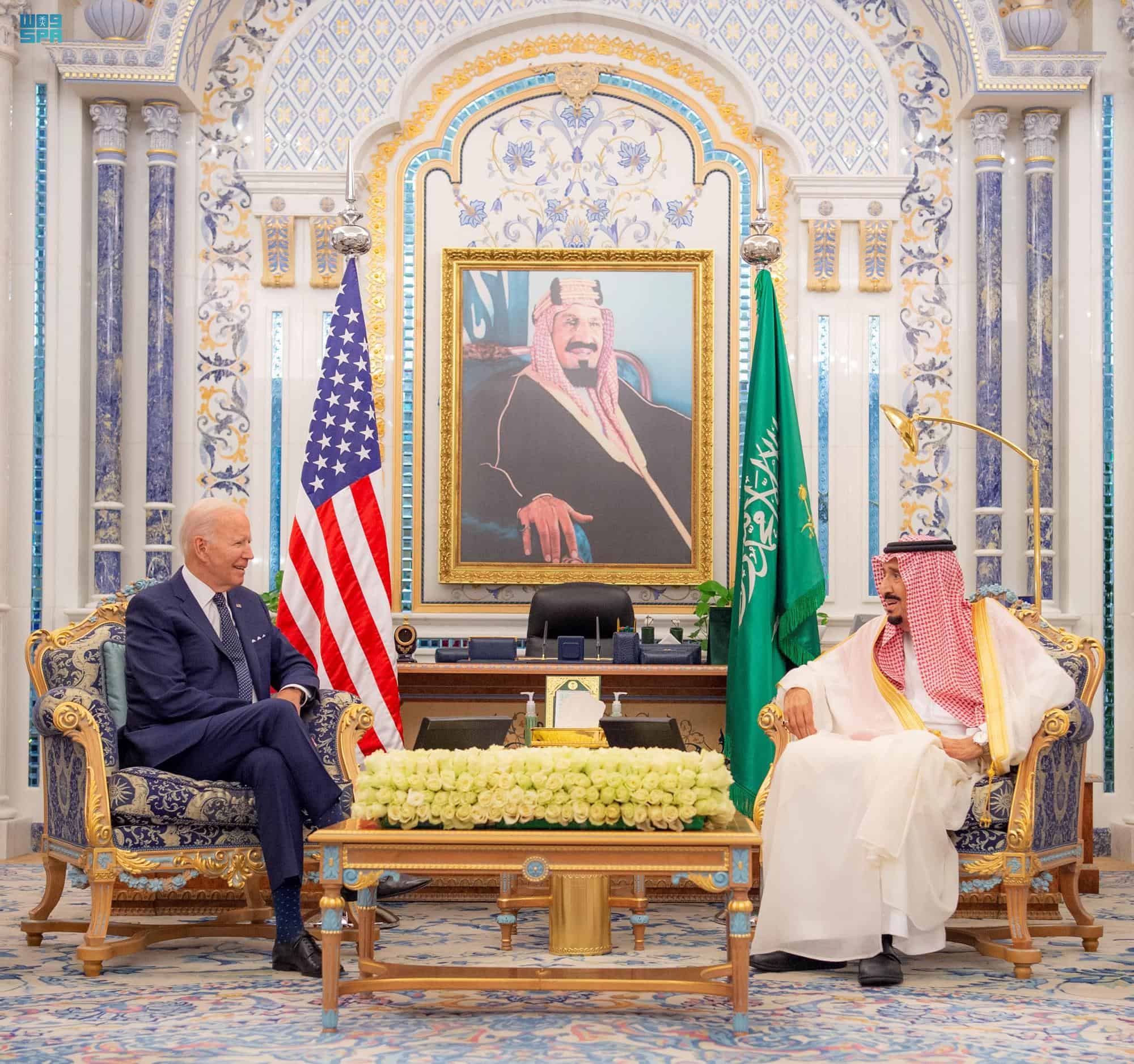 I had good discussions with King Salman and the Crown Prince: US President