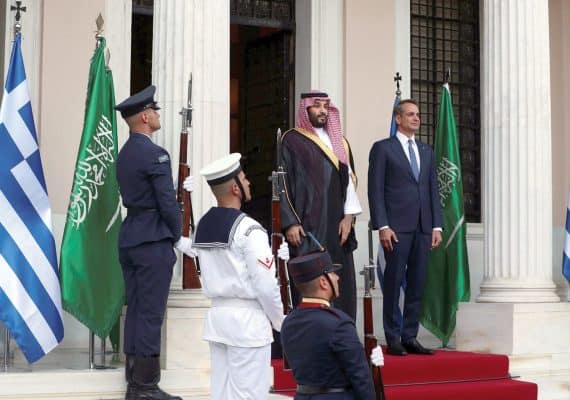 Saudi Arabia signs military, economic and security agreements with Athen