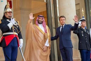 Macron lauds Saudi efforts for a comprehensive political solution in Yemen