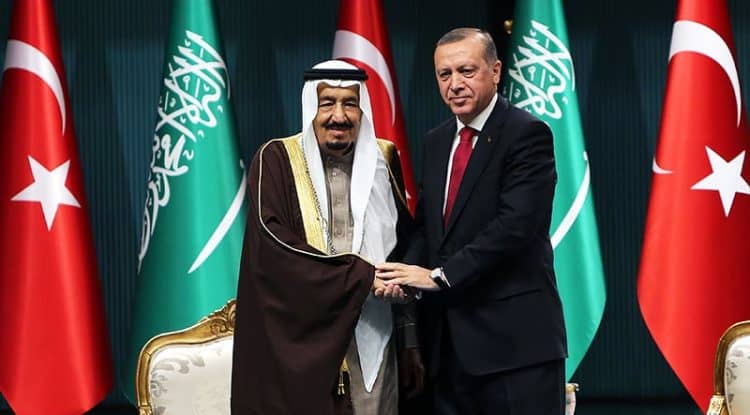 Our relations with Saudi Arabia are developing based on common interests: Erdogan