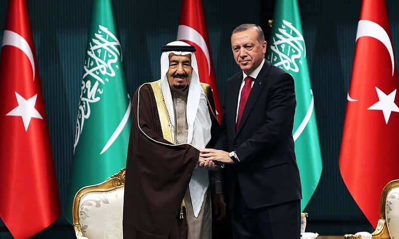 Our relations with Saudi Arabia are developing based on common interests: Erdogan