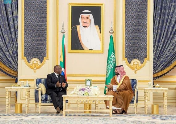 Saudi Arabia signs deal with South Africa worth $15 billion