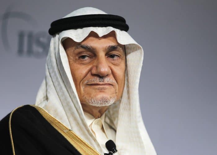 Saudi Arabia works to consolidate the values of dialogue & coexistence: Prince Turki Al-Faisal
