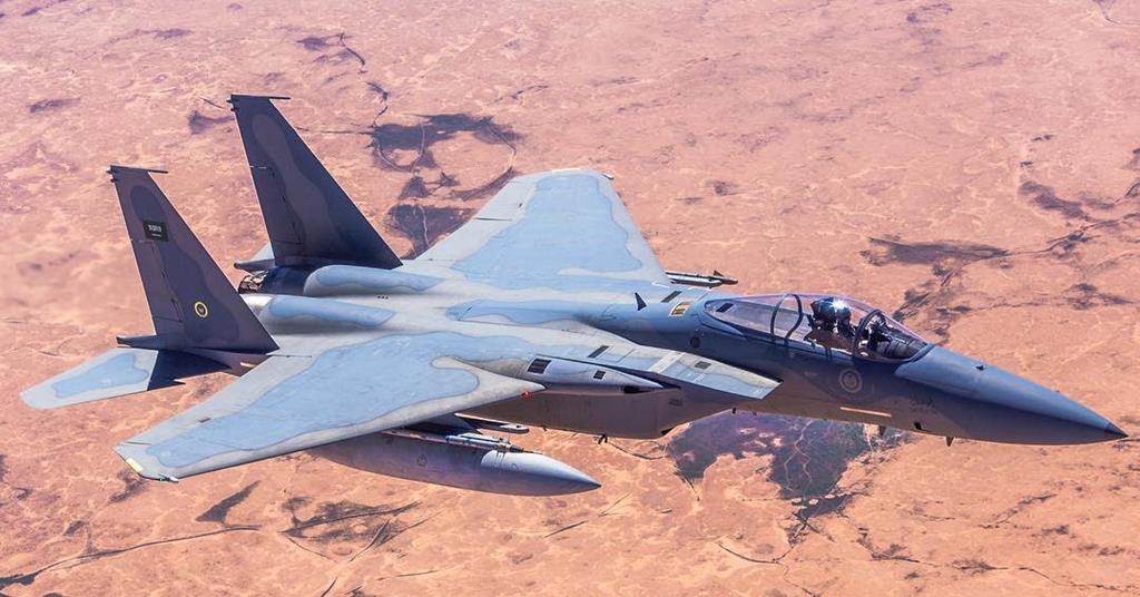 Saudi Arabia says F-15S fighter jet crashes, crew unharmed