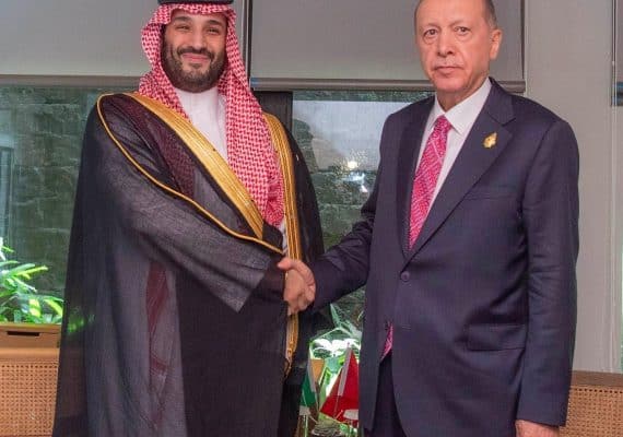 Saudi Crown Prince meets Turkish President on the sidelines of the G20 Summit
