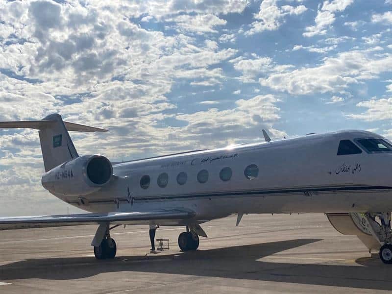 Saudi Citizen Transported from Morocco to the Homeland by Medical Evacuation Plane