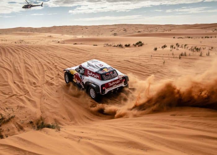820 drivers participate in the 2023 edition of the Dakar Rally in Saudi Arabia