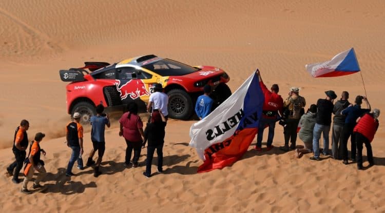 French Loeb wins stage 11 of the Saudi Dakar Rally 2023