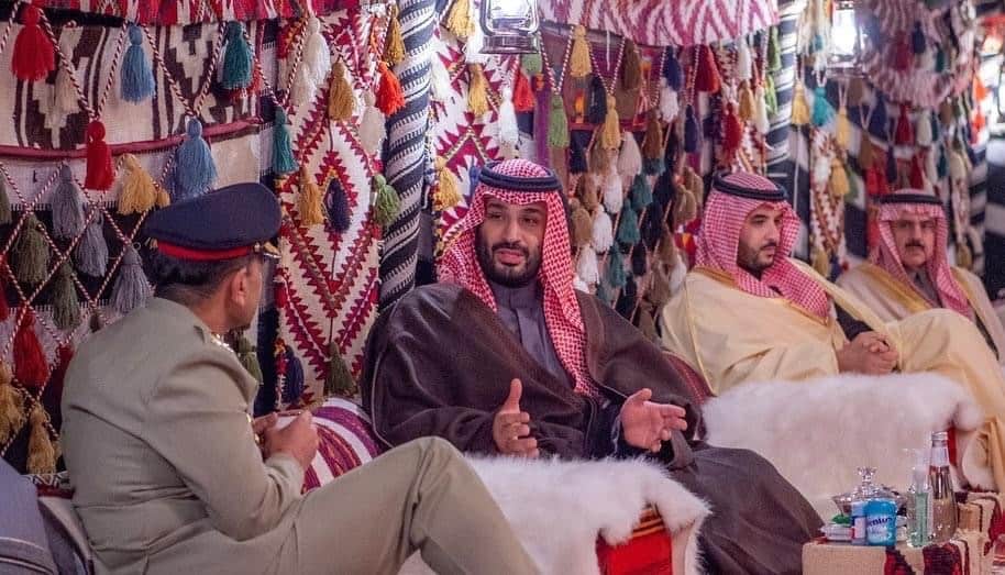 Saudi Crown Prince, Pakistani Army Commander review bilateral relations