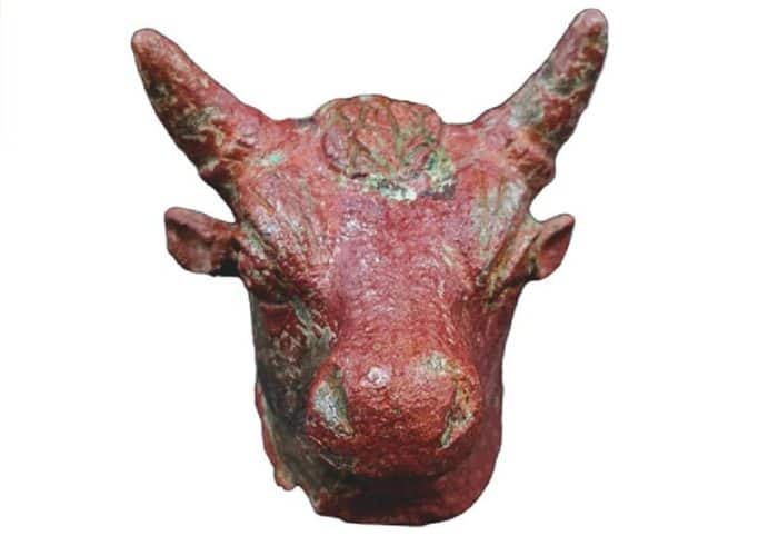 Saudi Heritage Authority announces the discovery of ancient bull head statue in Najran