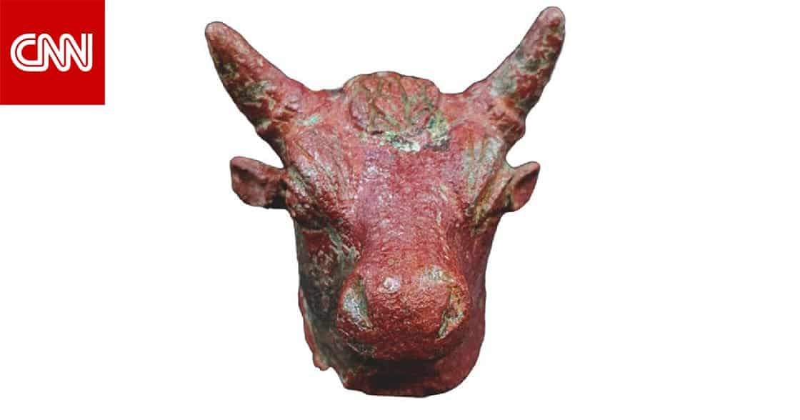 Saudi Heritage Authority announces the discovery of ancient bull head statue in Najran