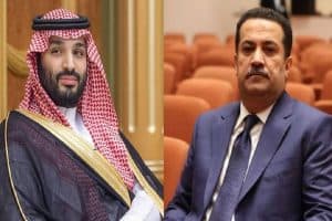 Saudi Crown Prince , Iraqi PM review ways to strengthen partnership