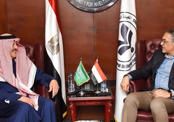 Saudi ambassador in Cairo , GAFI CEO discuss investment expansions 