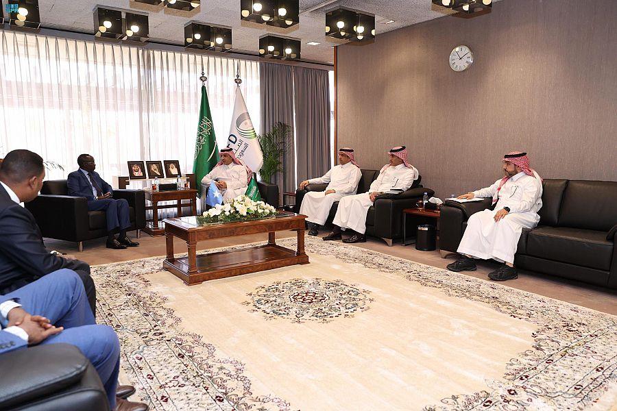 CEO of SFD Meets with a Delegation from Somalia