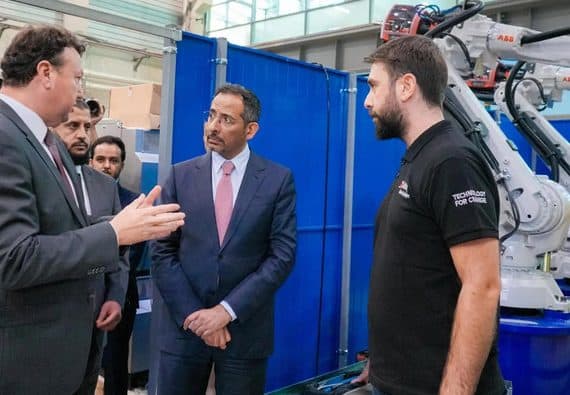 Saudi Minister of Industry and Mineral Resources Visits the Altinay Technology Factory in Istanbul