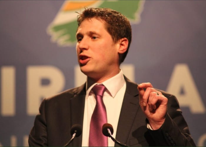Irish Member of Parliament Matt Carthy