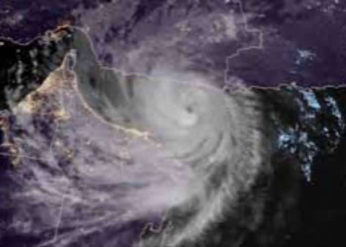 Impact of Hurricane "Tig" on Saudi Arabia