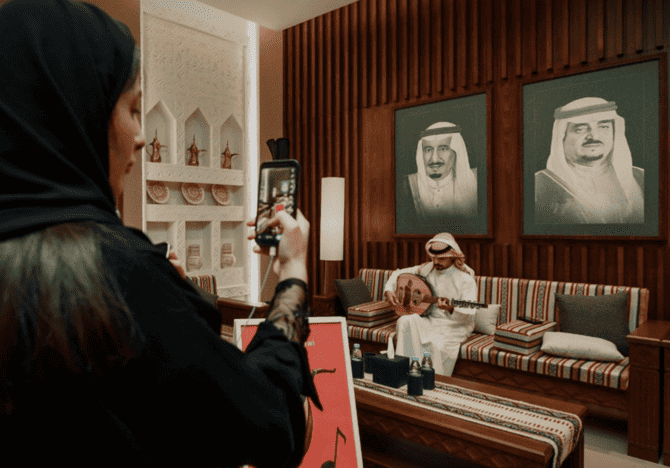Hawi, recently partook in an array of cultural and recreational activities at Bujairi Terrace, organized by the Diriyah Gate Development Authority (DGDA).